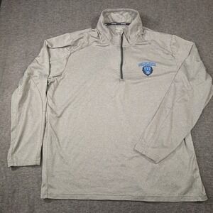 Champion Power Train Vapor Men's 1/4 Zip Knitted Golf Polo Columbia Shirt XL